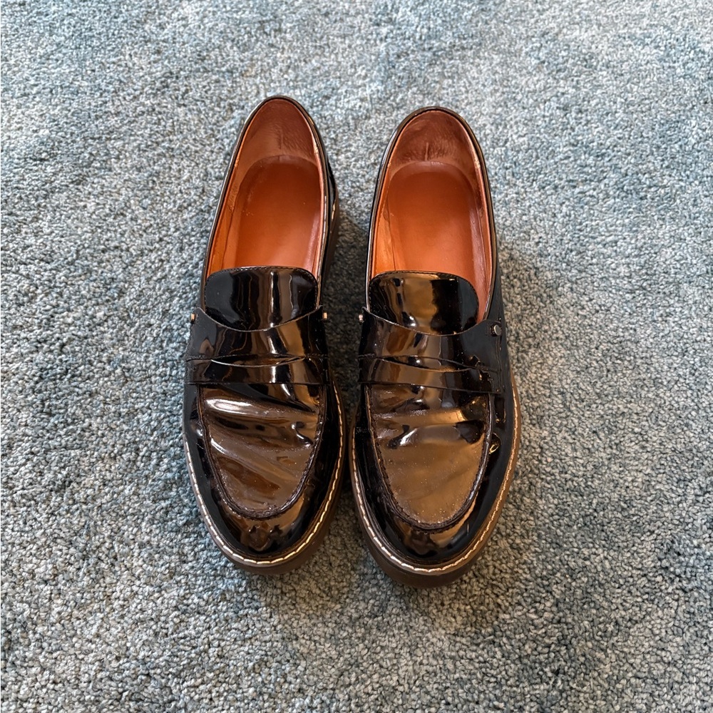 Franco Sarto Patent Leather Shoes